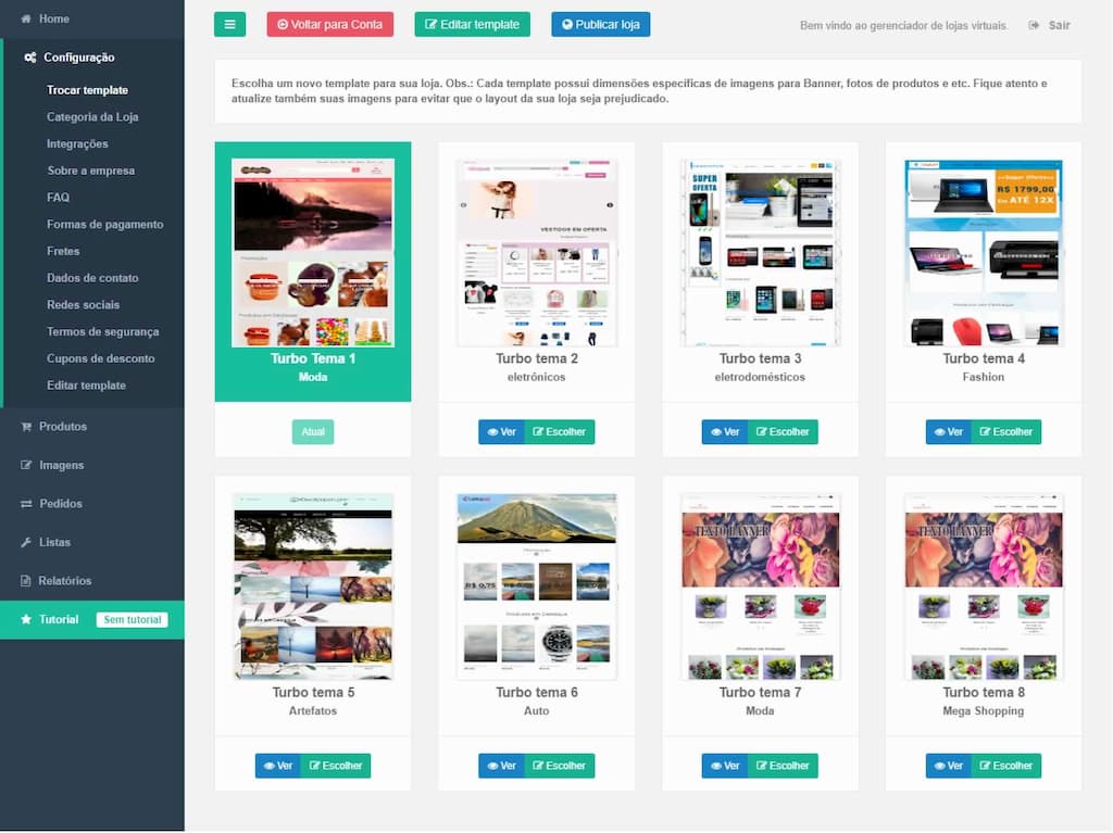 Loja Virtual Pronta Para Vender. Layout Responsivo - A Partir De R$ 23,84